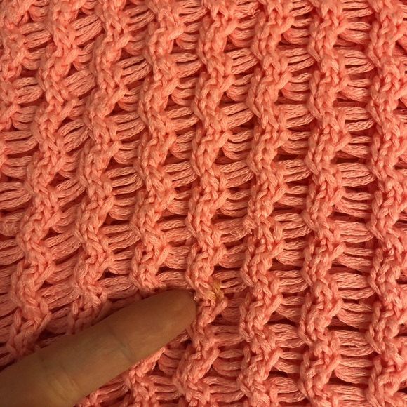 H&M Bright Pink Knit Oversized Sweater - Picture 2 of 6